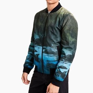 Sun + Stone Oak Bomber - Mems medium jacket